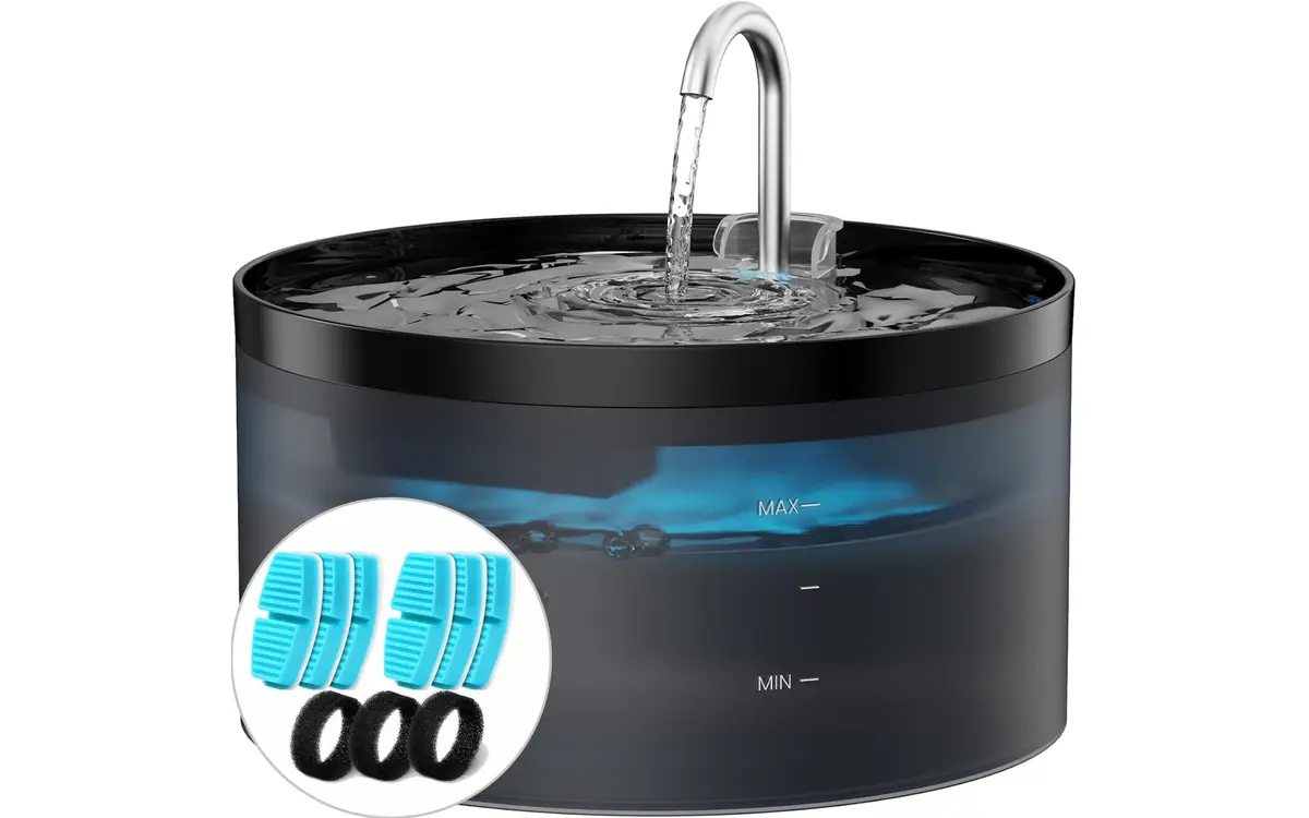 Fuente para gatos BEMOONY 3,2L con filtración profunda - Imagen 1
